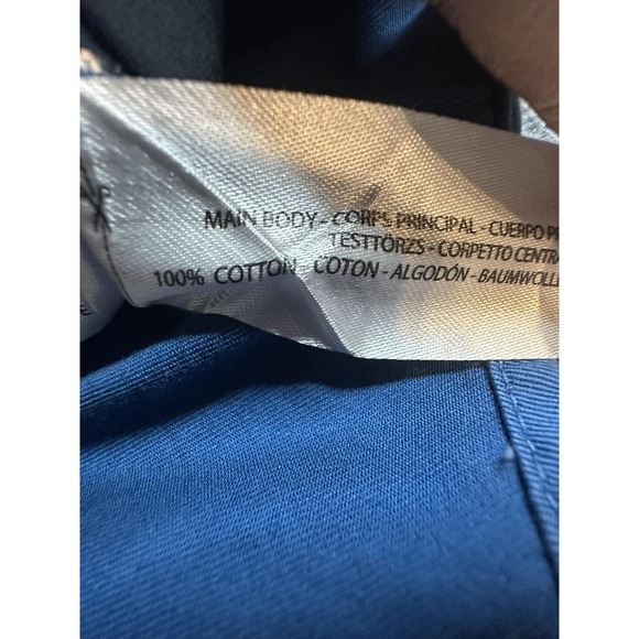 Ariat Shirt Mens Large Blue Button Down Long Sleeve Western Cotton Casual Work - Picture 4 of 11